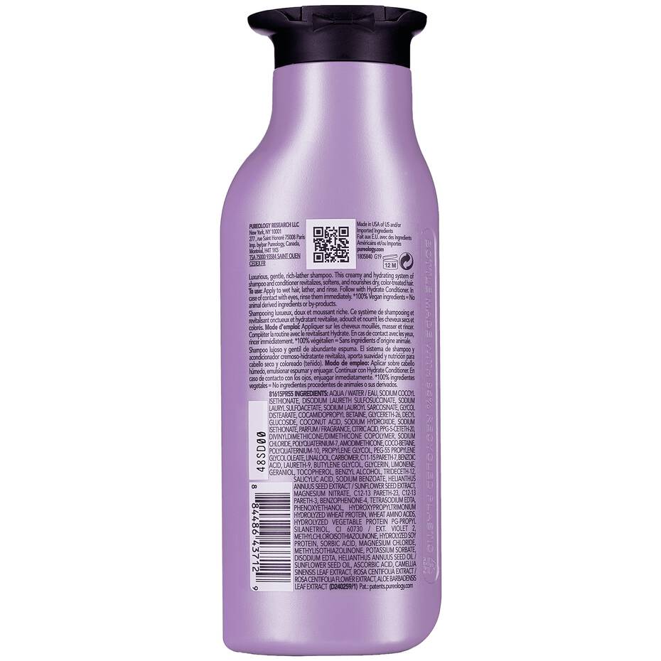 Hydrate Sulfate Free Shampoo For Dry Hair Pureology